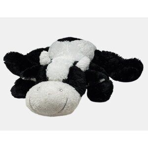 DAN DEE Large Floppy Black White Cow 30" Plush Collector's Choice
